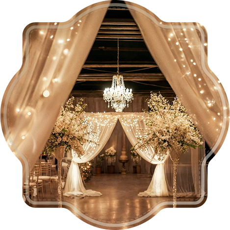 Des salles uniques, adaptées à vos besoins