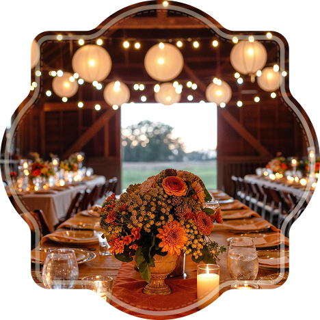 Salles modulables selon vos exigences et le nombre d’invités